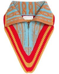 Dries Van Noten - Jacquard Wool Collar - Lyst