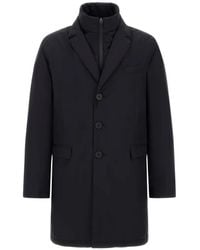 Herno - Abrigo Gore-Tex A Capas Con Botones - Lyst