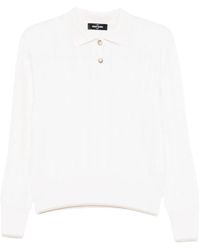 Gran Sasso - Cable-Knit Buttoned Sweater - Lyst