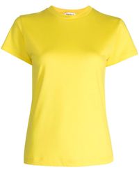 Enfold - Short-Sleeve Cotton T-Shirt - Lyst
