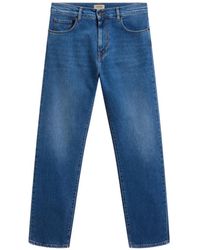 Woolrich - Denim 5 Pockets Contemporary Five-Pocket Jeans - Lyst