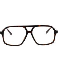 Marc Jacobs - Tortoiseshell-Effect Geometric-Frame Glasses - Lyst