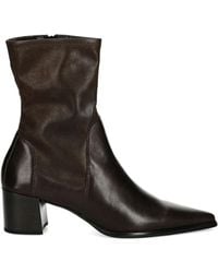 Vagabond Shoemakers - Giselle Pointed-Toe Block-Heel Ankle Boots - Lyst