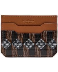 AU DEPART - Porte-Cartes À Motif Géométrique - Lyst