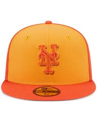 KTZ - New York Mets Tri-Tone Team 59Fifty Fitted Cap - Lyst