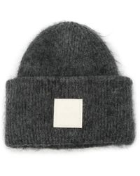 Ami Paris - Beanie Mit Logo-Patch - Lyst