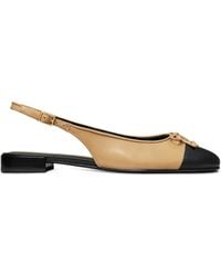 Tory Burch - レザー フラットシューズ - Lyst