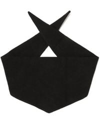 Rier - Fleece Trim Scarf - Lyst