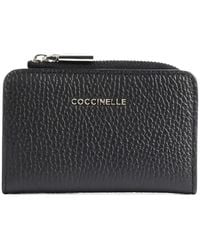 Coccinelle - Zip-Around Leather Wallet - Lyst