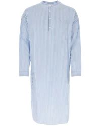 Prada - Chemise En Coton À Rayures - Lyst