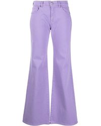 P.A.R.O.S.H. - Mid-rise Wide-leg Jeans - Lyst