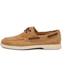 Frau - Suede Boat Shoes - Lyst