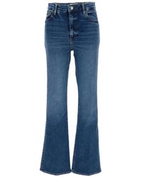 FRAME - Vaqueros Acampanados De Talle Alto - Lyst