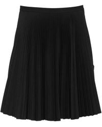 JULIE KEGELS - Shirley Pleated-Design Midi Skirt - Lyst