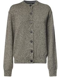 Jacquemus - Logo-Intarsia Wool Cardigan - Lyst