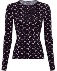 Marine Serre - Moon Second Skin Top - Lyst