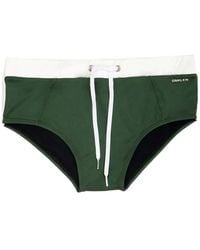 Osklen - Retro Side-Tape Swim Briefs - Lyst