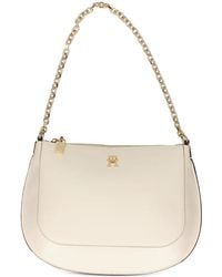 Tommy Hilfiger - Logo Chain Shoulder Bag - Lyst
