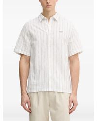 Guess - Gestreepte Overhemd - Lyst