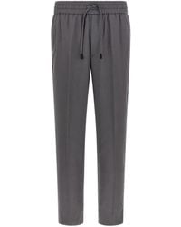Brioni - Asolo Drawstring-Waist Trousers - Lyst