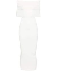 Wardrobe NYC - Knitted Off-shoulder Maxi Dress - Lyst