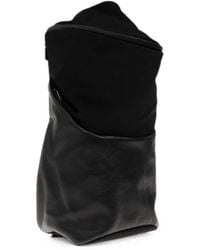Yohji Yamamoto - Sac À Dos Gb/Lea/Ny-B Drapé À Empiècements - Lyst