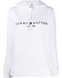 tommy jeans white sweatshirt womens