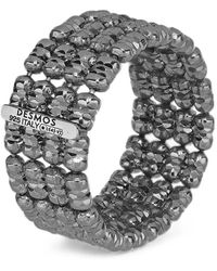Desmo - Infinity Faceted Ring - Lyst