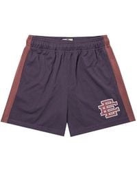 Eric Emanuel - Side-Stripe Logo Track Shorts - Lyst