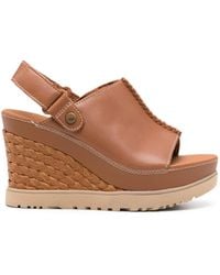 UGG - Abbot 100Mm Wedge Espadrilles - Lyst