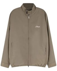 Pompeii3 - High-Neck Logo-Embroidered Jacket - Lyst