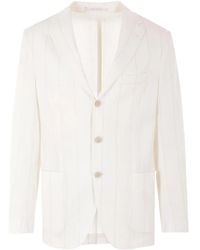 Eleventy - Blazer Met Enkele Rij Knopen - Lyst