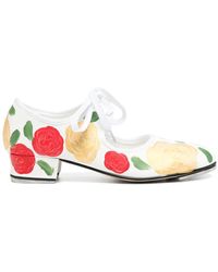 Comme des Garçons - Floral-Print Pumps - Lyst