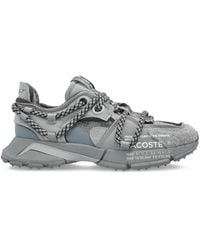 Lacoste - L003 Multi-Texture Lace-Up Sneakers - Lyst