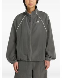 New Balance - Sport Legacy Piping-Detail Jacket - Lyst
