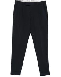 PT Torino - Pleated Tapered Trousers - Lyst