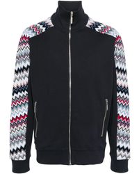 Missoni - Zigzag-panel Cotton Jacket - Lyst
