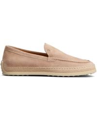 Tod's - Logo-Debossed Leather Loafers - Lyst