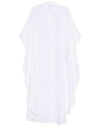 120% Lino - V-Neck Top - Lyst