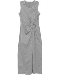 JNBY - Twist-Detail Front-Slit Dress - Lyst