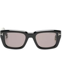 Tom Ford - Icon Rectangle-Frame Sunglasses - Lyst