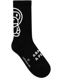 A Bathing Ape - Baby Milo Intarsia-Knit Socks - Lyst