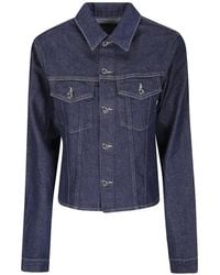 Haikure - Veste En Jean À Boutonnière - Lyst