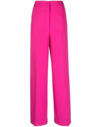 Blanca Vita - Overlapping-Panel Palazzo Pants - Lyst