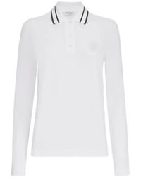 Brunello Cucinelli - Stretch-Cotton Piqué Polo Shirt With Logo - Lyst