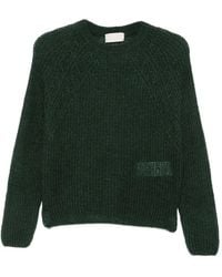 iBlues - Grofgebreide Trui Met Raglan Mouwen - Lyst