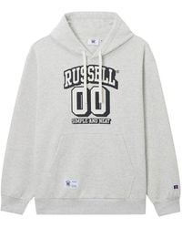Chocoolate - X Russell Athletic Hoodie mit Logo-Patch - Lyst