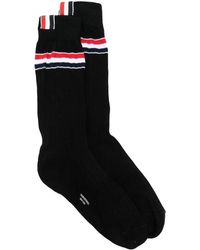 Thom Browne - Rwb Striped Socks - Lyst
