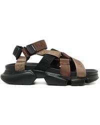 Undercover - Cross-Straps Sandals - Lyst