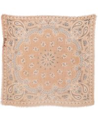 SGOMBERO CANTINE - Luna Schal Mit Paisley-Print Und Fransen - Lyst